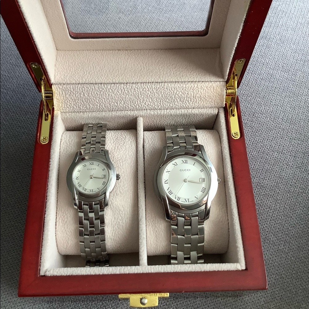 Beautiful authentic GUCCI watches for couple 💞💕 - Picture 3 of 15
